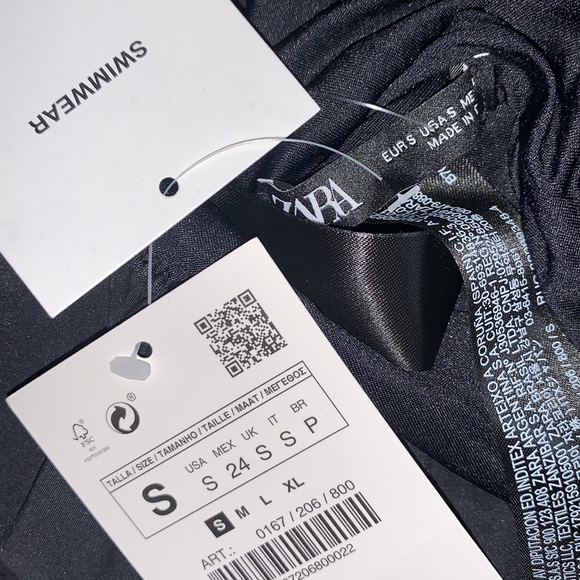 Zara One Piece Ruffled Swimsuit - Picture 16 of 17